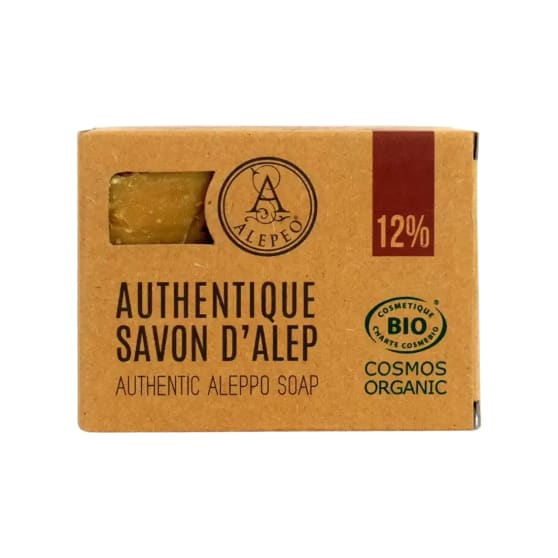 Alepeo Aleppo Olijfzeep 12% laurierolie