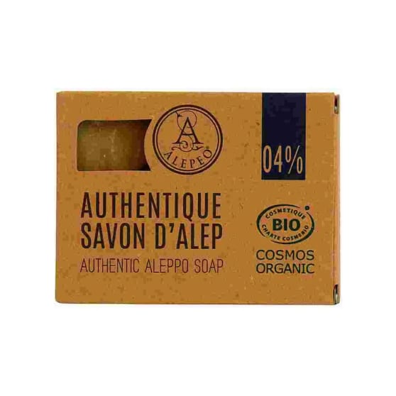 Alepeo Aleppo Olijfzeep 4% laurierolie