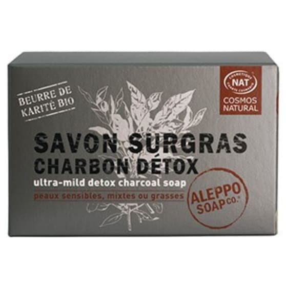 Aleppo Soap Co Milde Detox Houtskool Zeep