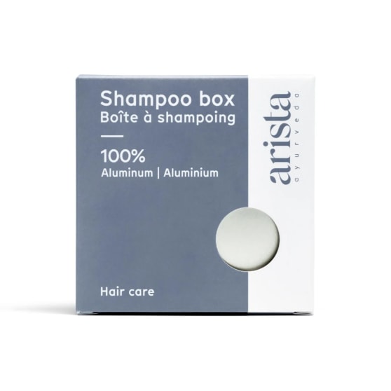Arista Ayurveda Shampoo Bar Box Rond