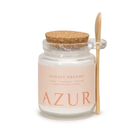 Azur Natural Bodycare Badzout Sunset Dreams gemaakt van puur magnesiumzout