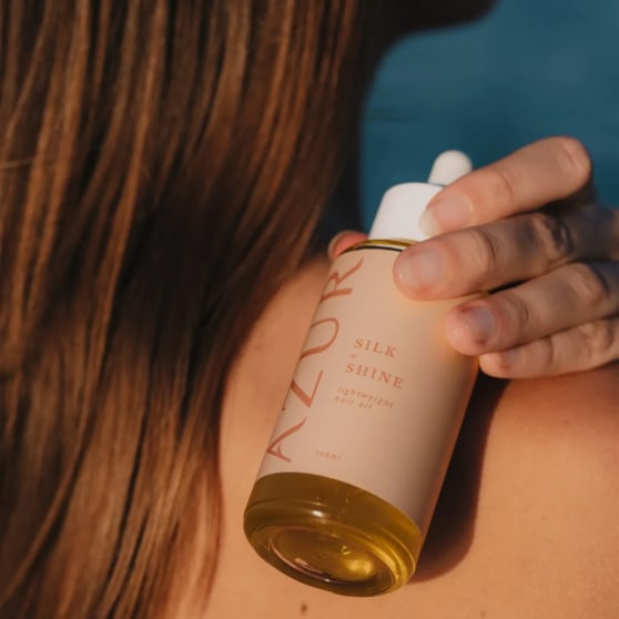 Azur Natural Bodycare Silk & Shine | Lichte haarolie