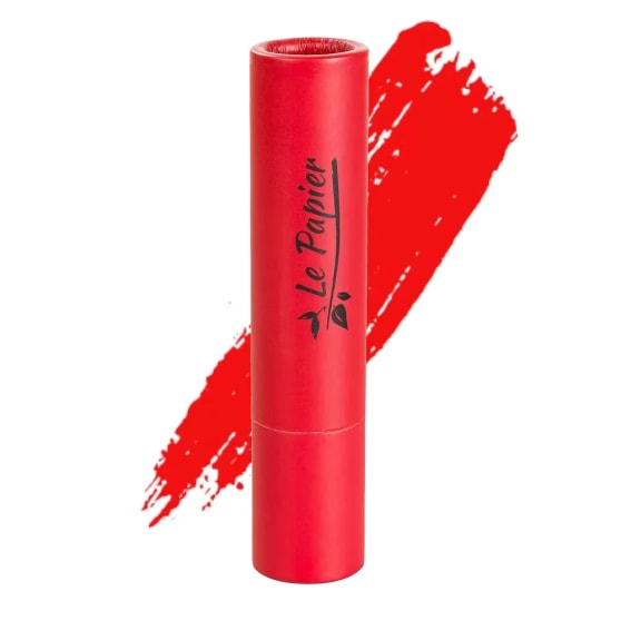 Beauty Made Easy Le Papier Paper tube Lipstick | Classy Red 03 Matte