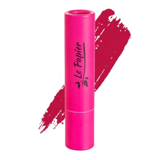 Beauty Made Easy Le Papier Paper tube Lipstick | Petal 06 Glossy