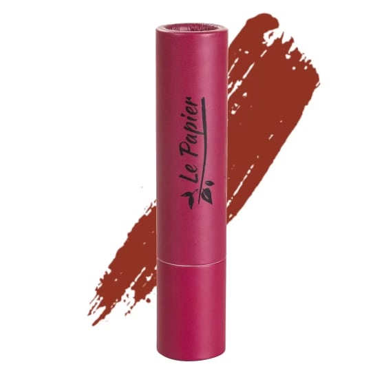 Beauty Made Easy Le Papier Paper tube Lipstick | Sienna 01 Matte