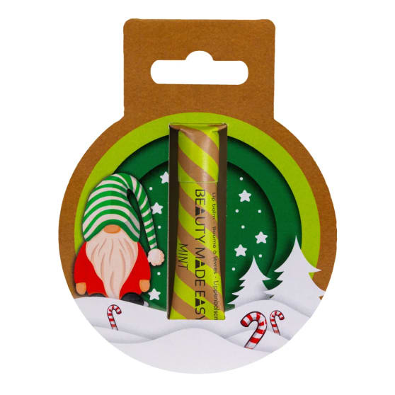 Beauty Made Easy Plasticvrije Lip Balm Mint | Christmas Edition