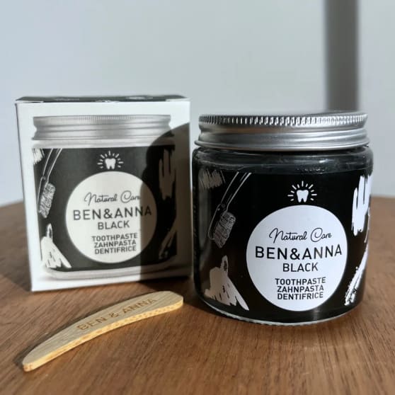 Ben & Anna Tandpasta Actieve Houtskool