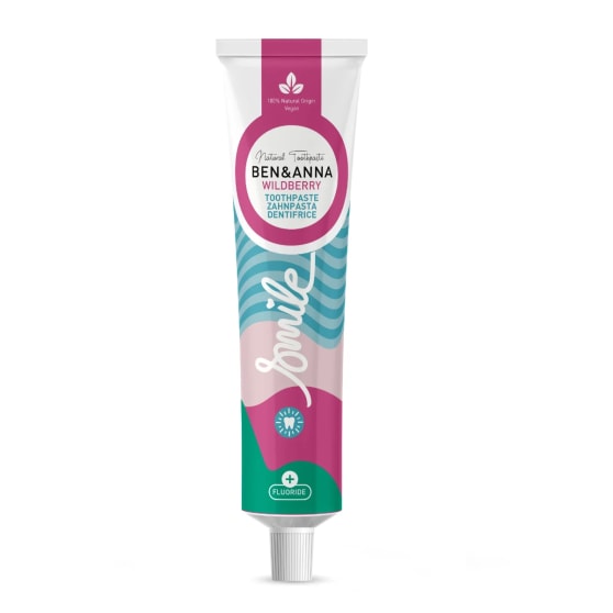 Ben & Anna Tandpasta Smile met Fluoride Wildberry
