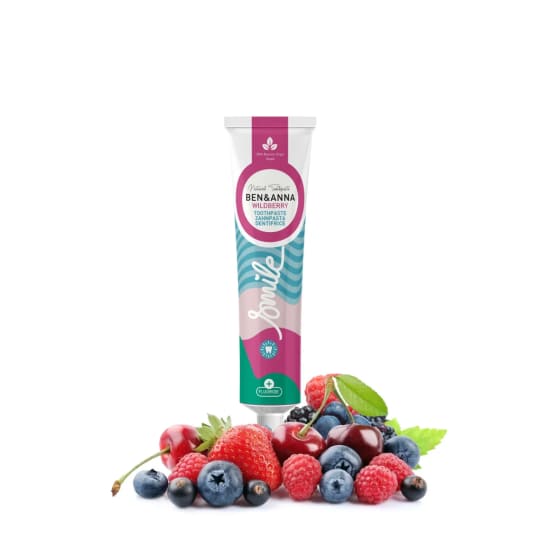 Ben & Anna Tandpasta Smile met Fluoride Wildberry
