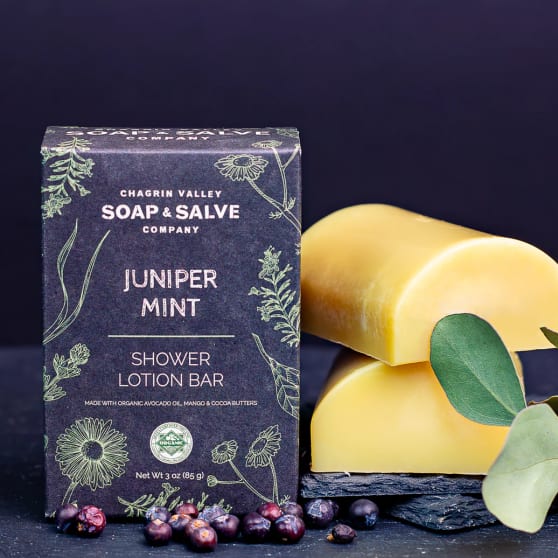 Chagrin Valley Shower Butter Bar Juniper Mint