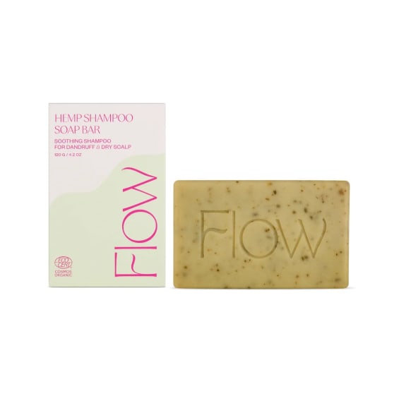 Flow Cosmetics Shampoo bar Hennep - voor een problematische en droge hoofdhuid