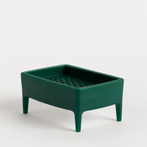 Foekje Fleur Bubble Buddy Dark Green Ocean Plastic + Dr. Bronners Zeep – Limited Edition