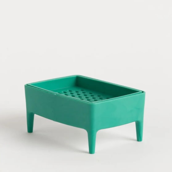 Foekje Fleur Bubble Buddy Light Green Ocean Plastic + Dr. Bronners Zeep – Limited Edition