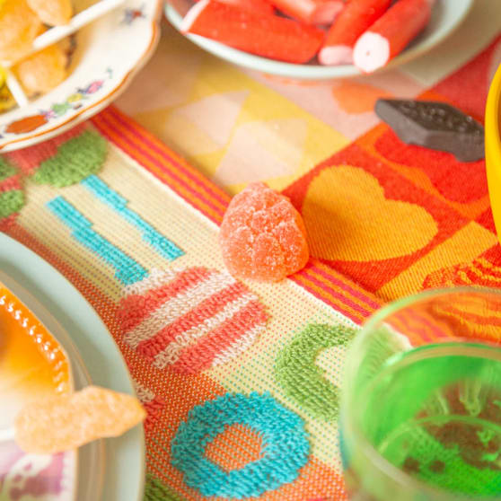 Foekje Fleur Odds & Ends Theedoek + Keukenhanddoek (#46 Odette's Sweet Dream)