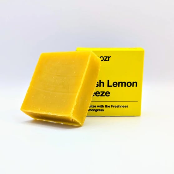 Goozr Fresh Lemon Breeze Soapbar | 3-in-1 Zeepbar