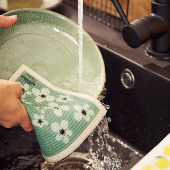 HappyEco Zweedse Vaatdoek Poppy