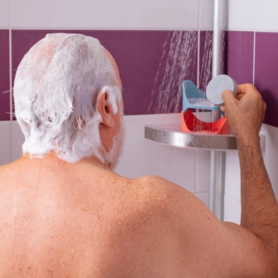 Lamazuna White & Bright Shampoo Bar voor grijs haar