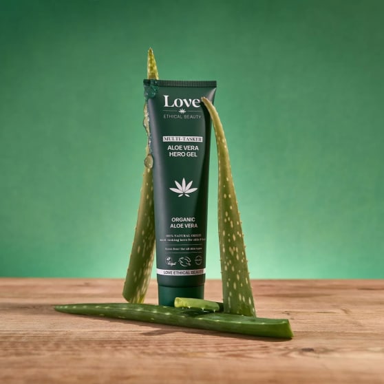 Love Ethical Beauty Biologische Aloë Hero Gel