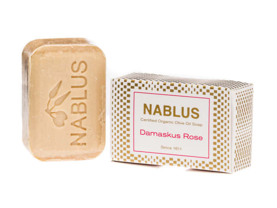Nablus Soap Company Olijfoliezeep Damascus Roos