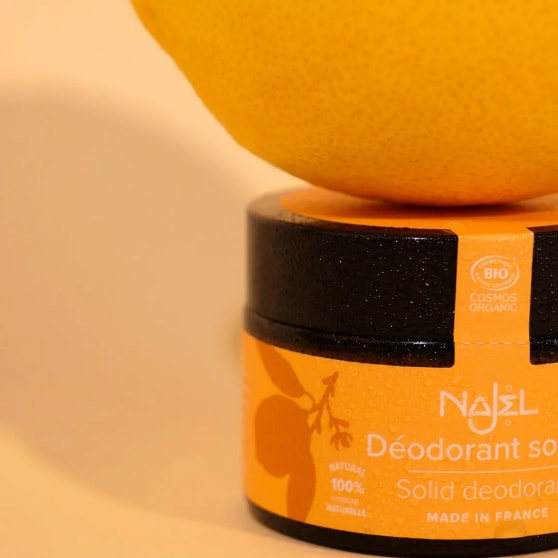 Najel Deodorant Balm met Witte Klei, Sheaboter, Mango & Citrus