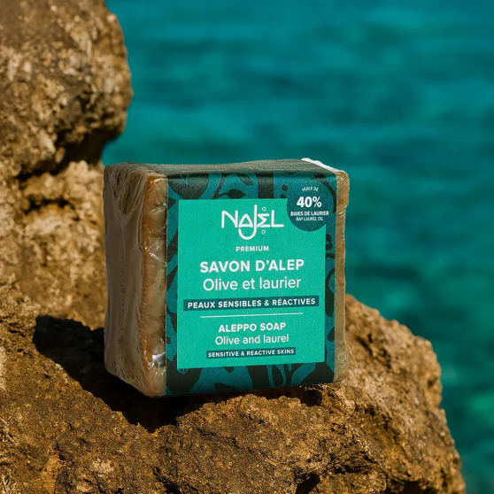 Najel Aleppo Zeep met 40% Laurierolie