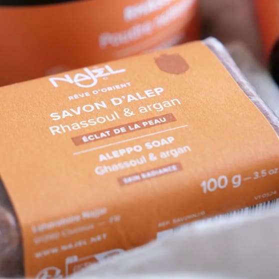 Najel Aleppo zeep met rhassoul en arganolie