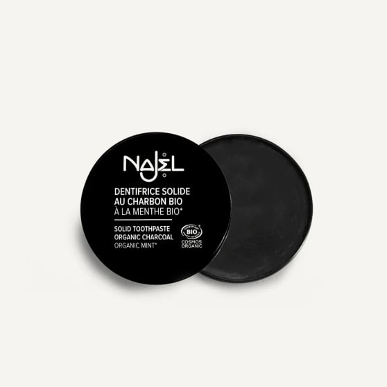 Najel Vaste tandpasta met biologische houtskool en munt