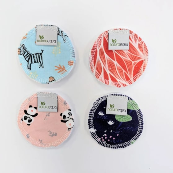 NaturaEqua Biologische en herbruikbare make-up remover pads