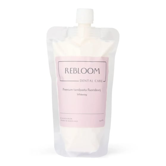 Rebloom Care Navulverpakking Premium Tandpasta Fluoridevrij Whitening