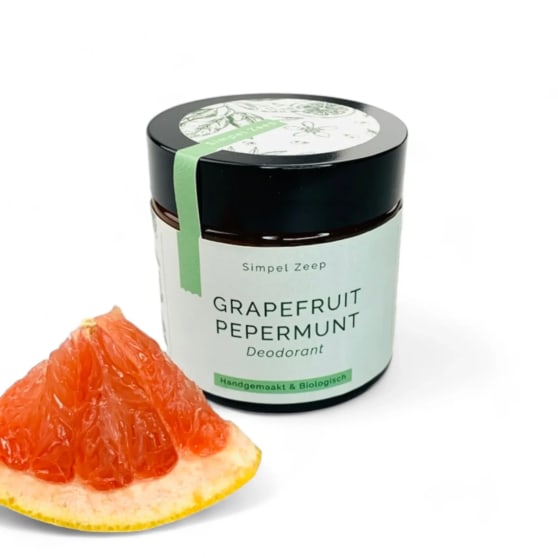 Simpel Zeep Natuurlijke Deodorant Grapefruit & Pepermunt