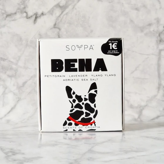 Soypa Bena Handgemaakte Zeep | Petitgrain, Lavender, Ylang Ylang