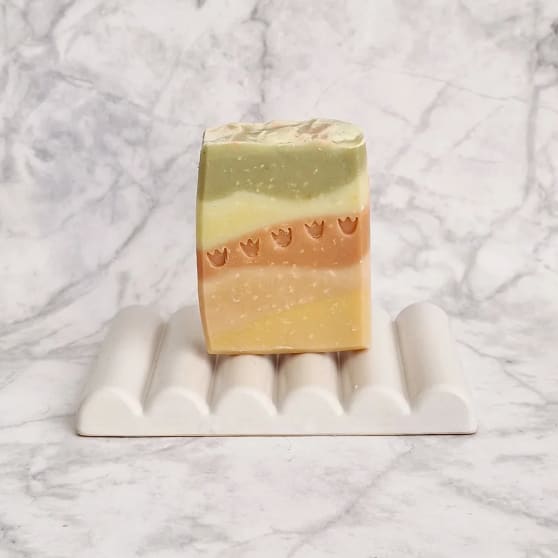 Soypa Tulp Handgemaakte Zeep | Mandarijn, neroli en lavendel