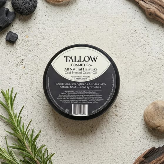 Tallow Cosmetics Tallow Natuurlijke Haarwax | Natuurlijke styling met verzorgende werking