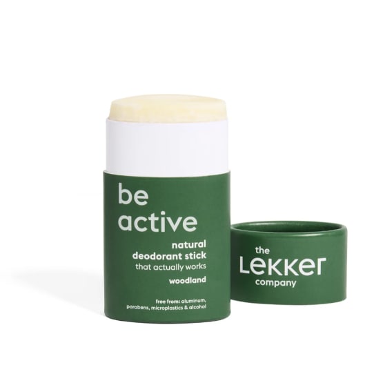 The Lekker Company Deodorant Stick Be Active Woodland