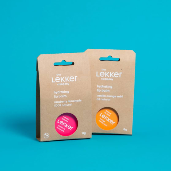 The Lekker Company Orange Vanilla Swirl Lippenbalsem