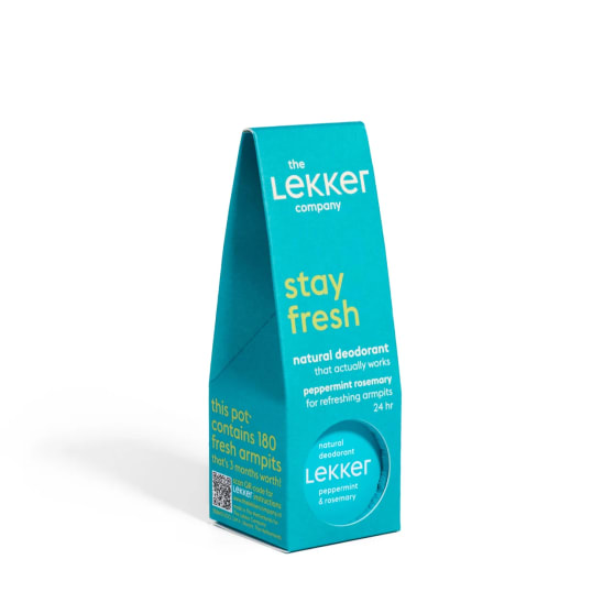 The Lekker Company Pepermunt en Rozemarijn Deodorant