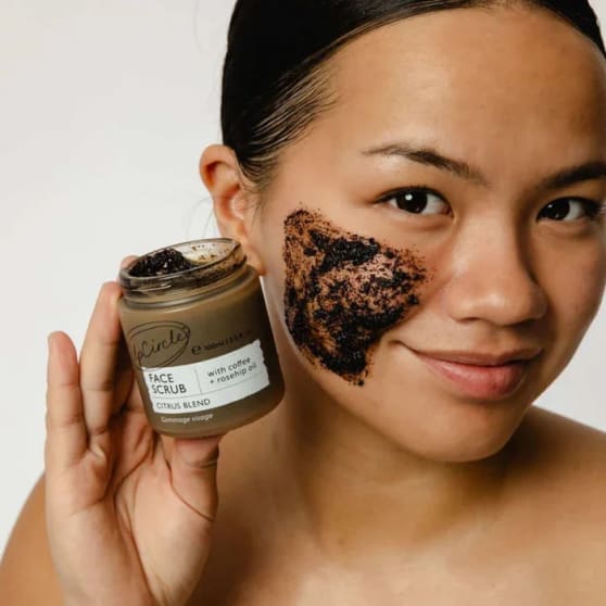 UpCircle Face Scrub with Coffee & Rosehip Oil
