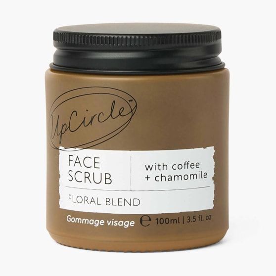 UpCircle Coffee Face Scrub for Sensitive Skin Floral Blend