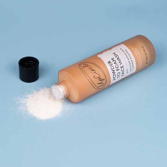UpCircle Powder To Foam Face Wash with Upcycled Willow Bark + Papaya Enzymes