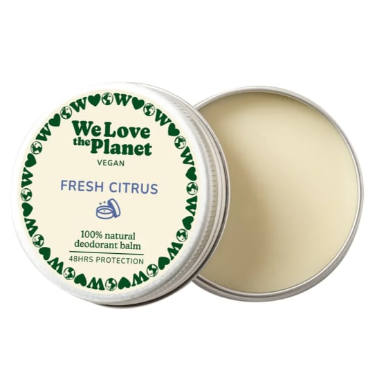 We Love the Planet Fresh Citrus Vegan Deodorant Balm
