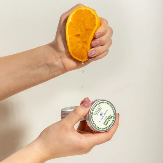 We Love the Planet Fresh Citrus Vegan Deodorant Balm