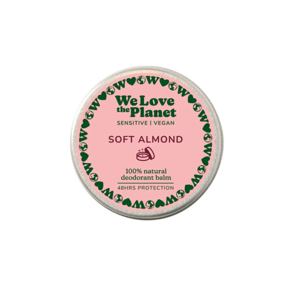 We Love the Planet Soft Almond Vegan Senitive Deodorant Balm