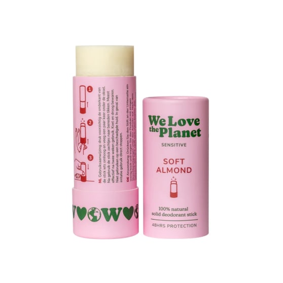 We Love the Planet Soft Almond Senitive Deodorant Stick