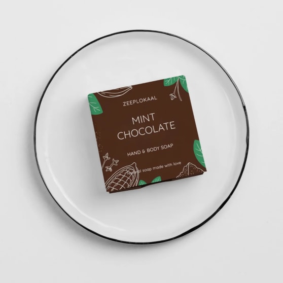 Zeeplokaal Mint Chocolate Zeep | Seasonal Collection