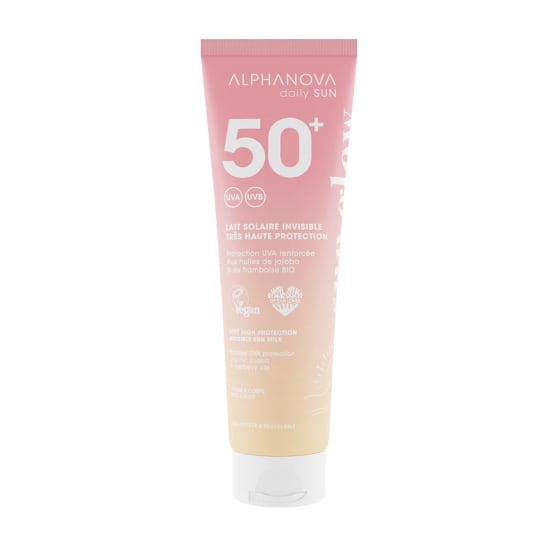 Alphanova Daily Sun Invisible Sun Milk SPF50+ Sun Glow