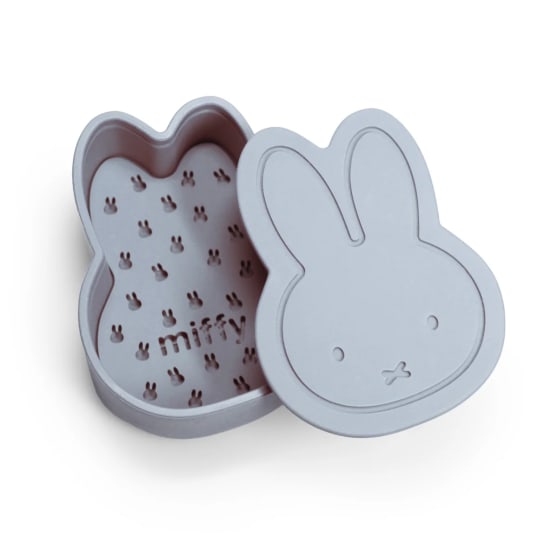 Atelier Pierre Miffy Care Nijntje Silicone Zeepdoosje Silver Blue | Miffy Soapbox