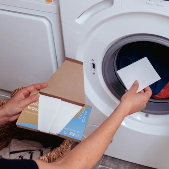 Brauzz Wasmiddeldoekjes | Wasstrips Lavendel 32 wasbeurten