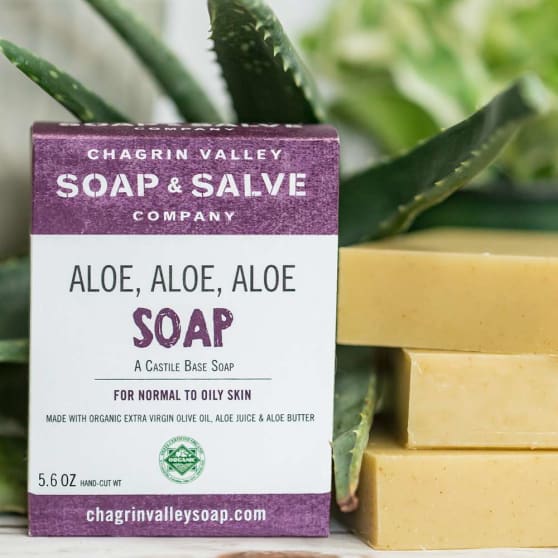 Chagrin Valley Fresh Aloe Soap