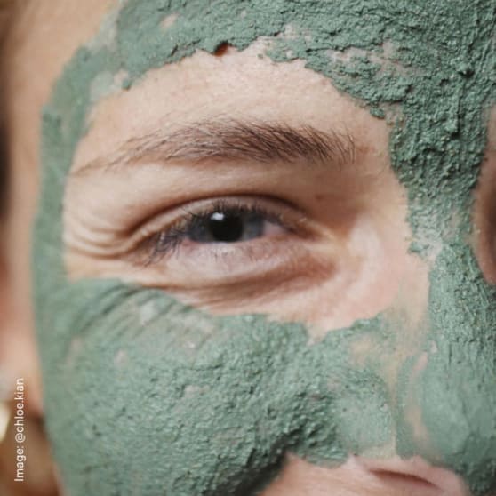 Eliah Sahil Biologische Gezichtsmasker Spirulina