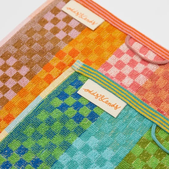 Foekje Fleur Odds & Ends Multidoek (#134 checkered check)